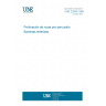 UNE 22650:1985 Rock drilling — Integral stems UNE 22650:1985 Rock drilling — Integral stems