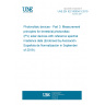 UNE EN IEC 60904-3:2019 Photovoltaic devices - Part 3: Measurement principles for terrestrial photovoltaic (PV) solar devices with reference spectral irradiance data (Endorsed by Asociación Española de Normalización in September of 2019.)