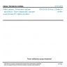 ČSN EN 50123-4 ed. 2 Změna A1 - Drážní zařízení - Pevná trakční zařízení - Spínače DC - Část 4: Odpojovače, odpínače a uzemňovače DC vnějšího provedení