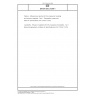 DIN EN ISO 21309-1 Plastics - Ethylene/vinyl alcohol (EVOH) copolymer moulding and extrusion materials - Part 1: Designation system and basis for specifications (ISO 21309-1:2019)