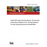 BS EN 1794-3:2016 Road traffic noise reducing devices. Non-acoustic performance Reaction to fire. Burning behaviour of noise reducing devices and classification