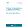 UNE EN 60721-3-3:1997 CLASSIFICATION OF ENVIRONMENTAL CONDITIONS. PART 3: CLASSIFICATION OF GROUPS OF ENVIRONMENTAL PARAMETERS AND THEIR SEVERITIES. SECTION 3: STATIONARY USE AT WEATHERPROTECTED LOCATIONS. UNE EN 60721-3-3:1997 CLASSIFICATION OF ENVIRONMENTAL CONDITIONS. PART 3: CLASSIFICATION OF GROUPS OF ENVIRONMENTAL PARAMETERS AND THEIR SEVERITIES. SECTION 3: STATIONARY USE AT WEATHERPROTECTED LOCATIONS.