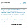 ČSN EN ISO 11929-1 - Stanovení mezních hodnot (rozhodovací práh, mez detekce a meze intervalu pokrytí) pro měření ionizujícího záření - Základy a použití - Část 1: Základní aplikace
