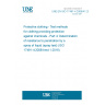 UNE EN ISO 17491-4:2009/A1:2016 Protective clothing - Test methods for clothing providing protection against chemicals - Part 4: Determination of resistance to penetration by a spray of liquid (spray test) (ISO 17491-4:2008/Amd 1:2016) UNE EN ISO 17491-4:2009/A1:2016 Protective clothing - Test methods for clothing providing protection against chemicals - Part 4: Determination of resistance to penetration by a spray of liquid (spray test) (ISO 17491-4:2008/Amd 1:2016)
