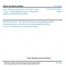 ČSN EN ISO 18219-1 - Usně - Stanovení chlorovaných uhlovodíků v usních - Část 1: Chromatografické stanovení chlorovaných parafinů s krátkým řetězcem (SCCP)