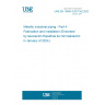 UNE EN 13480-4:2017/A2:2023 Metallic industrial piping - Part 4: Fabrication and installation (Endorsed by Asociación Española de Normalización in January of 2024.) UNE EN 13480-4:2017/A2:2023 Metallic industrial piping - Part 4: Fabrication and installation (Endorsed by Asociación Española de Normalización in January of 2024.)