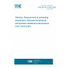 UNE EN ISO 13916:2026 - Welding - Measurement of preheating temperature, interpass temperature and preheat maintenance temperature (ISO 13916:2025)