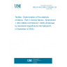 UNE EN ISO 20932-3:2020/A1:2025 Textiles - Determination of the elasticity of fabrics - Part 3: Narrow fabrics - Amendment 1 (ISO 20932-3:2018/Amd 1:2025) (Endorsed by Asociación Española de Normalización in December of 2025.)
