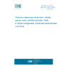 UNE EN 755-6:2009 Aluminium and aluminium alloys - Extruded rod/bar, tube and profiles - Part 6: Hexagonal bars, tolerances on dimensions and form