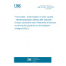 UNE EN ISO 7526:2020 Ferronickels - Determination of sulfur content - Infrared absorption method after induction furnace combustion (ISO 7526:2020) (Endorsed by Asociación Española de Normalización in May of 2020.)