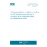 UNE EN 12952-9:2003 Water-tube boilers and auxiliary installations - Part 9: Requirements for firing systems for pulverized solid fuels for the boiler UNE EN 12952-9:2003 Water-tube boilers and auxiliary installations - Part 9: Requirements for firing systems for pulverized solid fuels for the boiler