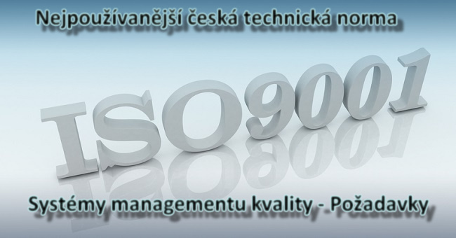 ČSN EN ISO 9001 - Systémy managementu kvality - Požadavky