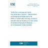 UNE EN ISO 2551:2026 - Textile floor coverings and textile floor coverings in tile form - Determination of dimensional changes due to the effects of varied water and heat conditions and distortion out of plane (ISO 2551:2020) (Endorsed by Asociación Española de Normalización in May of 2026.)