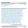 ČSN P CEN/TS 17489-1 - Identifikace osob - Bezpečné a interoperabilní evropské doklady totožnosti - Část 1: Rámcový přehled