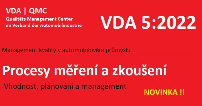 VDA 5 - Procesy měření a zkoušení