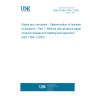 UNE EN ISO 7784-1:2023 Paints and varnishes - Determination of resistance to abrasion - Part 1: Method with abrasive-paper covered wheels and rotating test specimen (ISO 7784-1:2023)