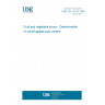 UNE EN 12134:1998 Fruit and vegetable juices - Determination of centrifugable pulp content