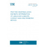 UNE EN 1138:1995 Fruit and vegetable juices - Enzymatic determination of L-malic acid (L-malate) content - NADH spectrometric method UNE EN 1138:1995 Fruit and vegetable juices - Enzymatic determination of L-malic acid (L-malate) content - NADH spectrometric method