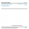 ČSN EN 60309-1 ed. 3 Oprava 1 - Vidlice, zásuvky a zásuvková spojení pro průmyslové použití - Část 1: Všeobecné požadavky