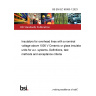 BS EN IEC 60383-1:2023 Insulators for overhead lines with a nominal voltage above 1000 V Ceramic or glass insulator units for a.c. systems. Definitions, test methods and acceptance criteria