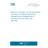 UNE EN ISO 1460:1996 Metallic coatings - Hot dip galvanized coatings on ferrous materials - Gravimetric determination of the mass per unit area (ISO 1460:1992) UNE EN ISO 1460:1996 Metallic coatings - Hot dip galvanized coatings on ferrous materials - Gravimetric determination of the mass per unit area (ISO 1460:1992)