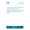UNE EN 62660-3:2016 Secondary lithium-ion cells for the propulsion of electric road vehicles - Part 3: Safety requirements (Endorsed by Asociación Española de Normalización in January of 2017.) UNE EN 62660-3:2016 Secondary lithium-ion cells for the propulsion of electric road vehicles - Part 3: Safety requirements (Endorsed by Asociación Española de Normalización in January of 2017.)