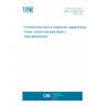 UNE 192002:2012 Procedure for the regulatory inspection. Cranes. Tower cranes for construction sites or other applications