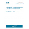 UNE EN IEC 63522-29:2025 Electrical relays - Tests and measurements - Part 29: Capacitance (Endorsed by Asociación Española de Normalización in September of 2025.)