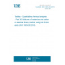 UNE EN ISO 1833-26:2013 Textiles - Quantitative chemical analysis - Part 26: Mixtures of melamine and cotton or aramide fibres (method using hot formic acid) (ISO 1833-26:2013) UNE EN ISO 1833-26:2013 Textiles - Quantitative chemical analysis - Part 26: Mixtures of melamine and cotton or aramide fibres (method using hot formic acid) (ISO 1833-26:2013)