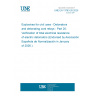 UNE EN 13763-20:2025 Explosives for civil uses - Detonators and detonating cord relays - Part 20: Verification of total electrical resistance of electric detonators (Endorsed by Asociación Española de Normalización in January of 2026.)