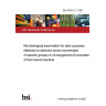BS 4285-3.2:1991 Microbiological examination for dairy purposes. Methods for detection and/or enumeration of specific groups of microorganisms Enumeration of thermoduric bacteria