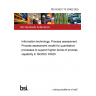 PD ISO/IEC TS 33062:2025 Information technology. Process assessment. Process assessment model for quantitative processes to support higher levels of process capability in ISO/IEC 33020
