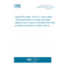UNE EN 60794-2-51:2014 Optical fibre cables - Part 2-51: Indoor cables - Detail specification for simplex and duplex cables for use in cords for controlled environment (Endorsed by AENOR in October of 2014.) UNE EN 60794-2-51:2014 Optical fibre cables - Part 2-51: Indoor cables - Detail specification for simplex and duplex cables for use in cords for controlled environment (Endorsed by AENOR in October of 2014.)