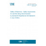 UNE EN 15094:2022 Safety of Machinery - Safety requirements for cold flat rolling mills (Endorsed by Asociación Española de Normalización in July of 2022.)