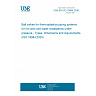 UNE EN ISO 18984:2026 - Ball valves for thermoplastics piping systems for hot and cold water installations under pressure - Types, dimensions and requirements (ISO 18984:2025)