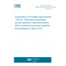 UNE EN IEC 61643-331:2018 Components for low-voltage surge protective devices - Part 331: Performance requirements and test methods for metal oxide varistors (MOV) UNE EN IEC 61643-331:2018 Components for low-voltage surge protective devices - Part 331: Performance requirements and test methods for metal oxide varistors (MOV)