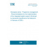 UNE EN 9276:2025 Aerospace series - Programme management - Recommendations for the implementation of the integrated logistic support (Endorsed by Asociación Española de Normalización in February of 2026.)
