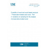 UNE EN 351-2:2008 Durability of wood and wood-based products - Preservative-treated solid wood - Part 2: Guidance on sampling for the analysis of preservative-treated wood UNE EN 351-2:2008 Durability of wood and wood-based products - Preservative-treated solid wood - Part 2: Guidance on sampling for the analysis of preservative-treated wood