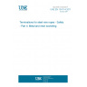 UNE EN 13411-4:2011 Terminations for steel wire ropes - Safety - Part 4: Metal and resin socketing UNE EN 13411-4:2011 Terminations for steel wire ropes - Safety - Part 4: Metal and resin socketing