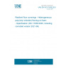 UNE EN ISO 11638:2023 Resilient floor coverings - Heterogeneous poly(vinyl chloride) flooring on foam - Specification (ISO 11638:2020, including corrected version 2021-09)