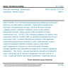 ČSN P ISO/IEC TS 27100 - Informační technologie - Kybernetická bezpečnost - Přehled a pojmy