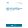UNE EN ISO 18254-2:2020 Textiles - Method for the detection and determination of alkylphenol ethoxylates (APEO) - Part 2: Method using NPLC (ISO 18254-2:2018)