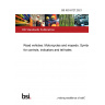 BS ISO 6727:2021 Road vehicles. Motorcycles and mopeds. Symbols for controls, indicators and tell-tales