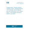 UNE EN 4165-010:2007 Aerospace series - Connectors, electrical, rectangular, modular - Operating temperature 175 °C continuous - Part 010: Rack and panel rear mounted plug for 2 and 4 modules, series 2 - Product standard (Endorsed by AENOR in July of 2007.) UNE EN 4165-010:2007 Aerospace series - Connectors, electrical, rectangular, modular - Operating temperature 175 °C continuous - Part 010: Rack and panel rear mounted plug for 2 and 4 modules, series 2 - Product standard (Endorsed by AENOR in July of 2007.)