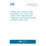 UNE EN 4652-110:2015 Aerospace series - Connectors, coaxial, radio frequency - Part 110: Type 1, BNC interface - Clamp nut assembly version - Straight plug - Product standard (Endorsed by AENOR in October of 2015.)