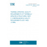 UNE EN ISO 14922-2:2000 THERMAL SPRAYING. QUALITY REQUIREMENTS OF THERMALLY SPRAYED STRUCTURES. PART 2: COMPREHENSIVE QUALITY REQUIREMENTS (ISO 14922-2:1999) UNE EN ISO 14922-2:2000 THERMAL SPRAYING. QUALITY REQUIREMENTS OF THERMALLY SPRAYED STRUCTURES. PART 2: COMPREHENSIVE QUALITY REQUIREMENTS (ISO 14922-2:1999)