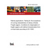 BS EN 16235:2023 Railway applications. Testing for the acceptance of running characteristics of railway vehicles. Freight wagons. Conditions for dispensation of freight wagons with defined characteristics from on-track tests according to EN 14363