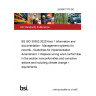 24/30477770 DC BS ISO 30302:2022/Amd 1 Information and documentation - Management systems for records - Guidelines for implementation. Amendment 1: Replace wrong word conformities in the section nonconformities and corrective actions and including climate change requirements 24/30477770 DC BS ISO 30302:2022/Amd 1 Information and documentation - Management systems for records - Guidelines for implementation. Amendment 1: Replace wrong word conformities in the section nonconformities and corrective actions and including climate change requirements
