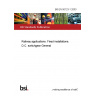 BS EN 50123-1:2003 Railway applications. Fixed installations. D.C. switchgear General