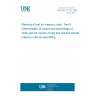 UNE EN 772-9:1999 Methods of test for masonry units - Part 9: Determination of volume and percentage of voids and net volume of clay and calcium silicate masonry units by sand filling